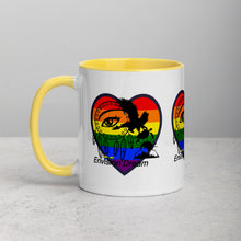Load image into Gallery viewer, Envision Dream Sip & Think Rainbow Heart Mug
