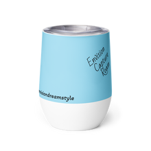 Load image into Gallery viewer, Sip & Think Envision Dream Rainbow Wine Tumbler