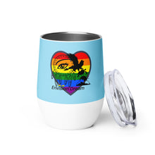 Load image into Gallery viewer, Sip & Think Envision Dream Rainbow Wine Tumbler