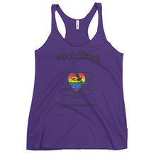 Load image into Gallery viewer, Sip-n-Think Women's Racerback Tank
