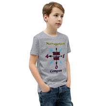 Load image into Gallery viewer, Narragansett Compass Tribe Vibe Youth Short Sleeve T-Shirt