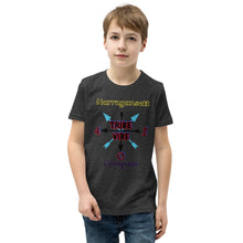 Load image into Gallery viewer, Narragansett Compass Tribe Vibe Youth Short Sleeve T-Shirt