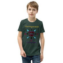 Load image into Gallery viewer, Narragansett Compass Tribe Vibe Youth Short Sleeve T-Shirt