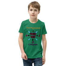 Load image into Gallery viewer, Narragansett Compass Tribe Vibe Youth Short Sleeve T-Shirt