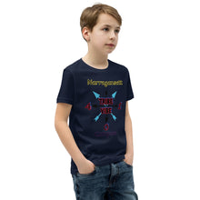 Load image into Gallery viewer, Narragansett Compass Tribe Vibe Youth Short Sleeve T-Shirt