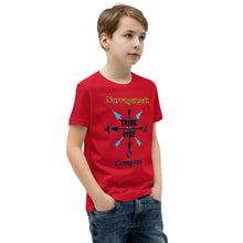 Load image into Gallery viewer, Narragansett Compass Tribe Vibe Youth Short Sleeve T-Shirt