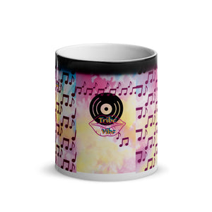 Music Soul Glossy Black Magic Coffee and Tea Mug