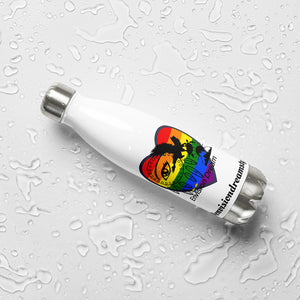 Envision Dream Rainbow Heart Stainless Steel Water Bottle