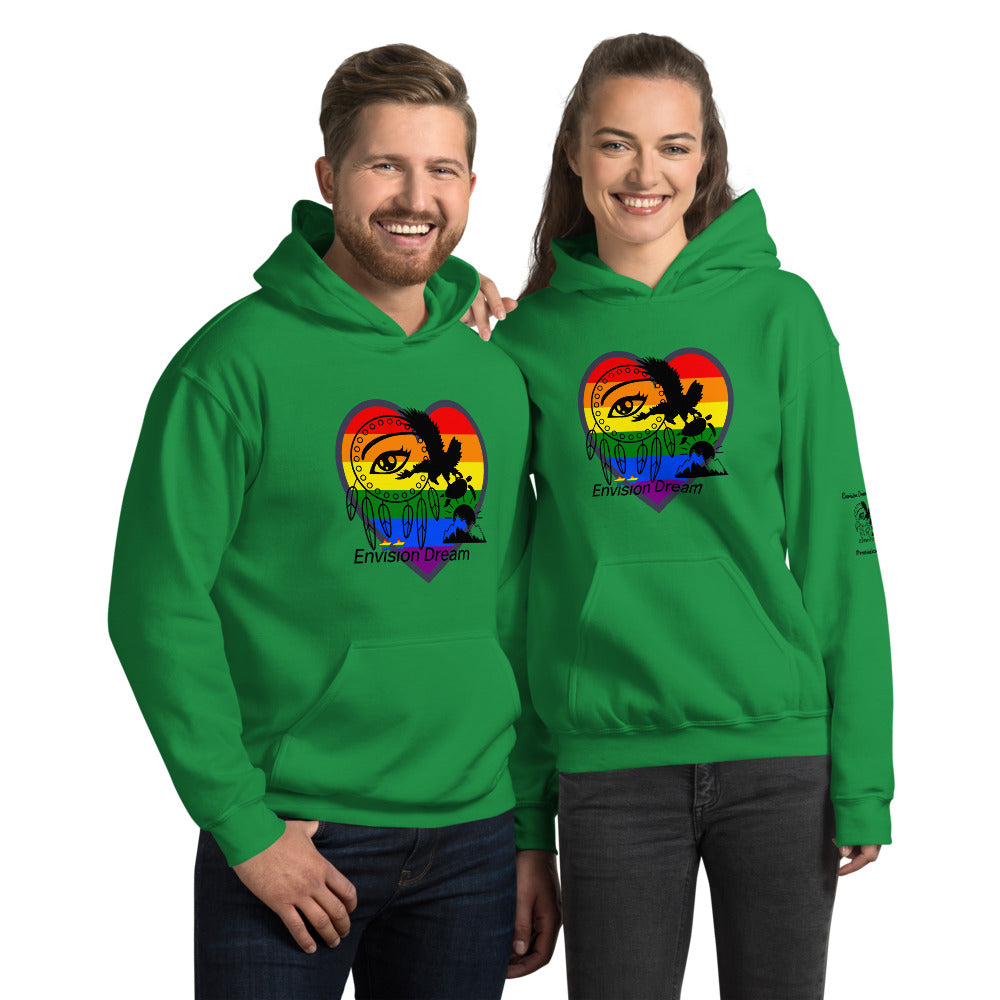 Envision Dream Rainbow Hoodie Envision Dream LLC