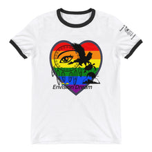Load image into Gallery viewer, Envision Dream Rock-n-Roll Rainbow Heart Shirt
