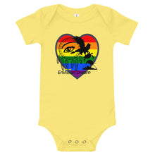 Load image into Gallery viewer, Envision Dream Baby Rainbow Heart Onesie
