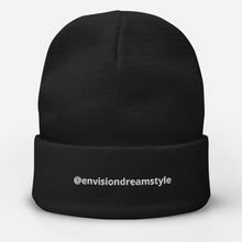Load image into Gallery viewer, Envision Dream Style Embroidered Beanie
