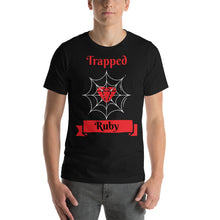 Load image into Gallery viewer, Trapped Ruby Black T-Shirt
