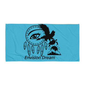 Envision Dream Blue Beach Towel