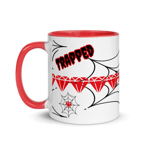 Trapped Ruby Sip & Think Ceramic Coffee and Tea Mug