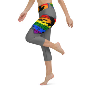 Envision Dream Rainbow Yoga Capri Leggings
