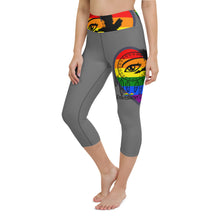 Load image into Gallery viewer, Envision Dream Rainbow Yoga Capri Leggings
