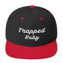 Load image into Gallery viewer, Trapped Ruby Snapback Hat
