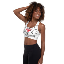 Load image into Gallery viewer, Trapped Ruby Padded Sports Bra
