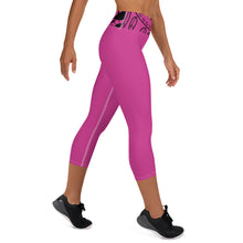 Load image into Gallery viewer, Envision Dream Pink Yoga Capri Leggings

