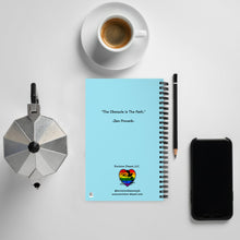 Load image into Gallery viewer, Envision Dream Rainbow Heart Spiral Notebook
