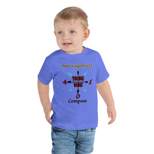 Narragansett Compass Tribe Vibe Toddler Short Sleeve Tee