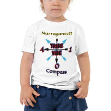 Load image into Gallery viewer, Narragansett Compass Tribe Vibe Toddler Short Sleeve Tee
