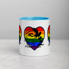 Load image into Gallery viewer, Envision Dream Sip &amp; Think Rainbow Heart Mug
