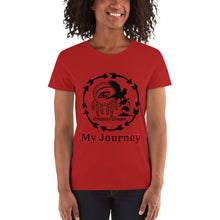 Load image into Gallery viewer, Envision Dream My Journey Color Vision Women&#39;s Short Sleeve T-shirt
