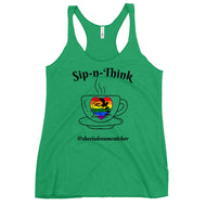Sip-n-Think Women's Racerback Tank