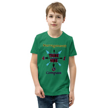 Load image into Gallery viewer, Narragansett Compass Tribe Vibe Youth Short Sleeve T-Shirt
